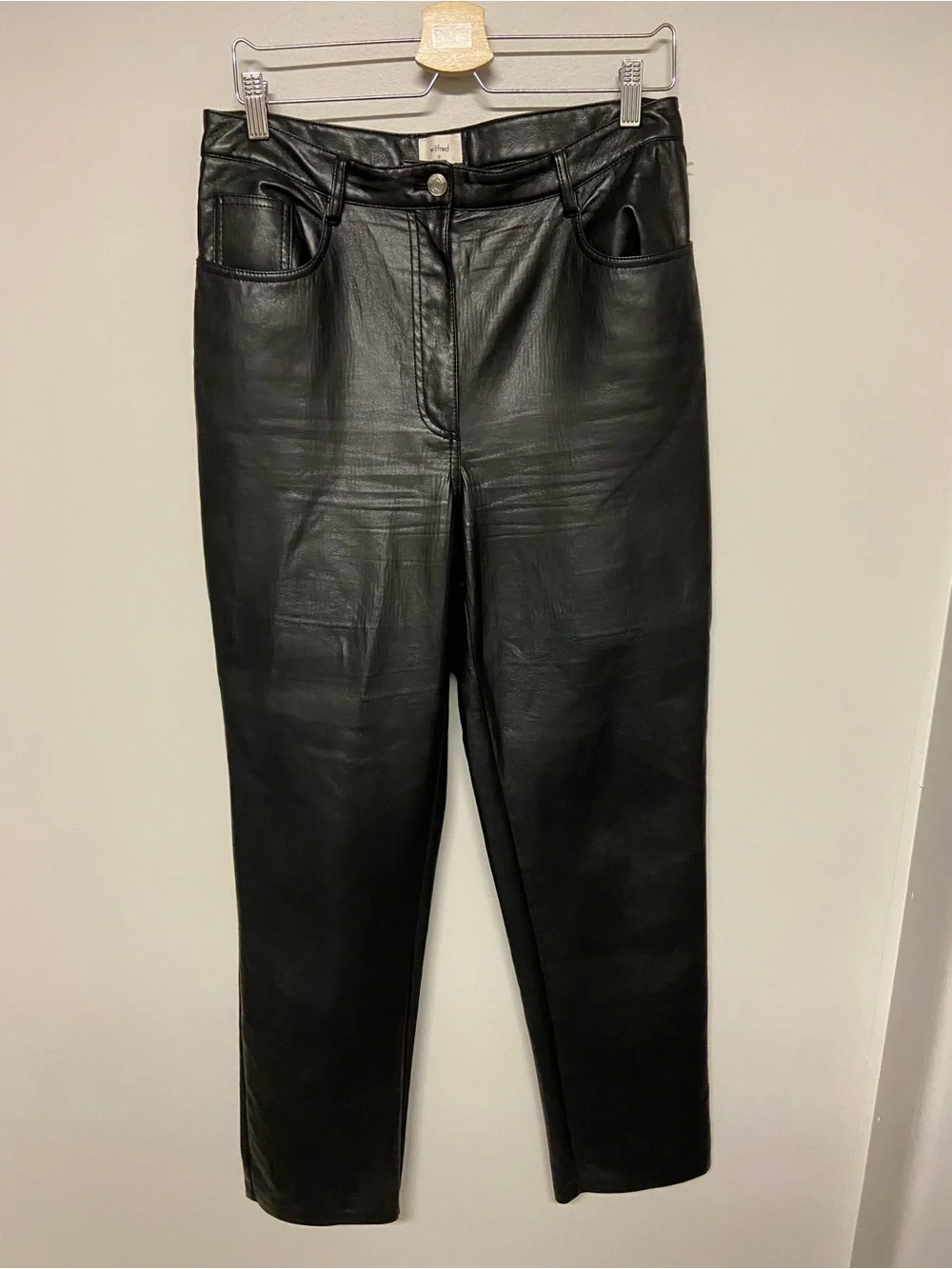 Wilfred Melina Leather Pants | 12 | Black - Picture 2 of 3